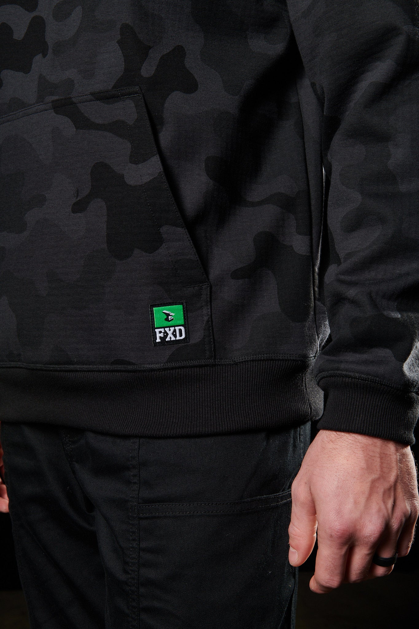 Pocket detailing of the WF◆1 Black Camo